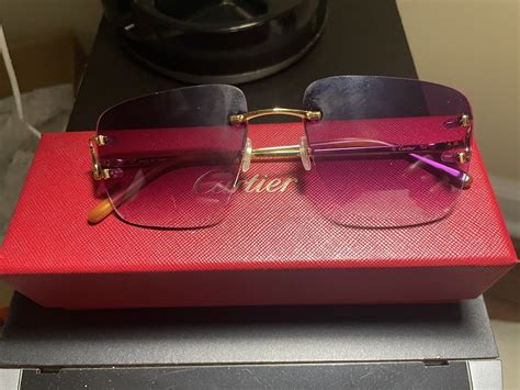 replica cartier reading glasses|real authentic cartier glasses.